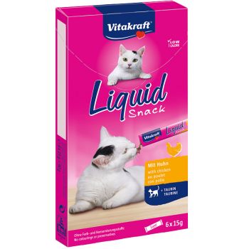 Snack liquide pour chats