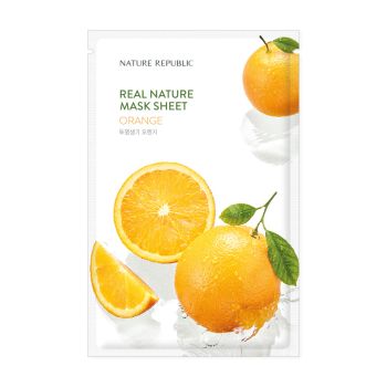 Real Nature Mascarilla con Extracto de Naranja