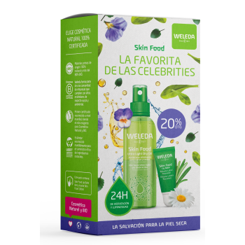 Skin Food Set Huile Sèche + Baume à Lèvres