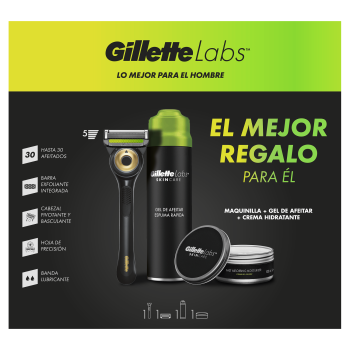 GilletteLabs Pack Afeitado Hombre