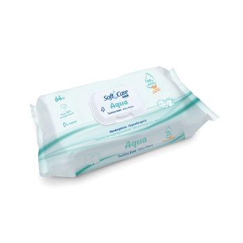 Soft & Care Toallitas Húmedas Bebé Aqua
