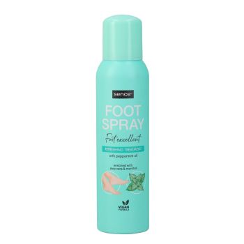 Spray per i piedi all'olio di menta