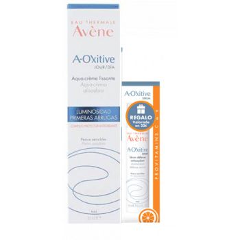A-OXitive Día Aqua crema alisadora + A-OXitive Sérum Defensa antioxidante