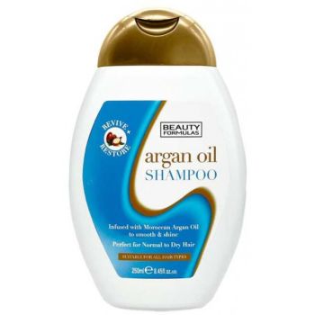 Huile d&#039;Argan Shampoing pour cheveux secs ou normaux