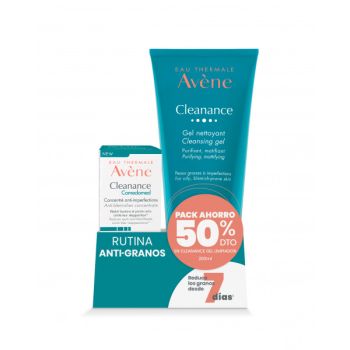 Cleanance Rutine Anti-grains Comedomed Concentré Anti-imperfections + Cleanance Gel Nettoyant