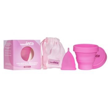 Imagen de Copa Menstrual con Esterilizador y Bolsita Transporte