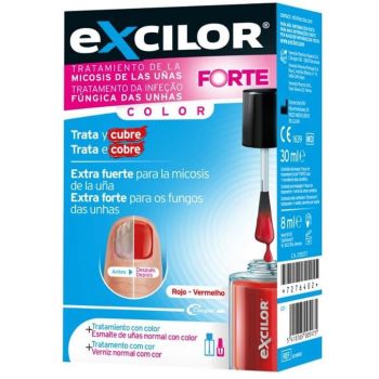 Forte Tratamiento Micosis de las Uñas Color Rojo