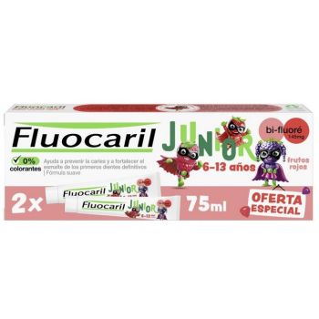 Junior Pasta Dental Frutos Rojos 6-13 años