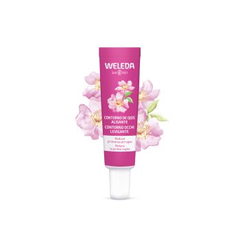 Crema per il contorno occhi levigante alla rosa canina e al tè bianco