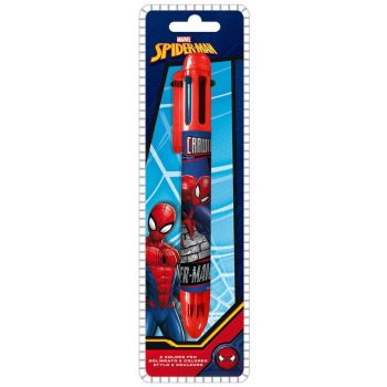 Spiderman Stylo 6 Couleurs