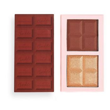 Chocolat Contour Palette d’illuminateur et contour