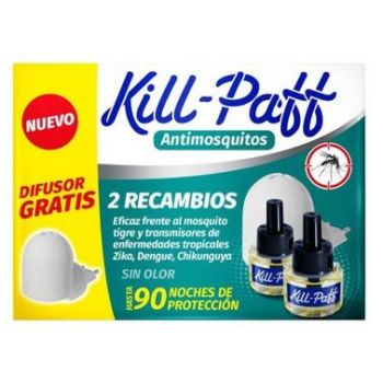 Recambios Insecticida Antimosquitos Eléctrico + Difusor Gratis
