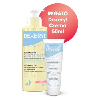 Kit Dexeryl Aceite limpiador + Dexeryl crema emoliente