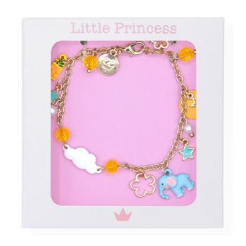 Little Princess Bracelet à Maillons Fin Multicolore
