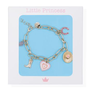 Little Princess Bracelet Maillons Rose