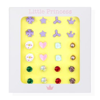 Conjunto de Princess 12 pares de brincos Princess