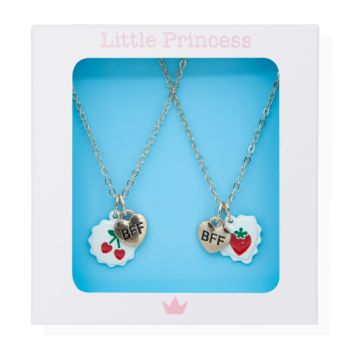 Conjunto Little Princess 2 Colares BFF Cherry