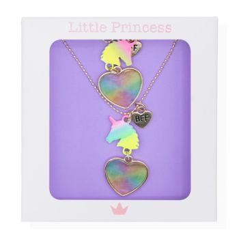 Conjunto Little Princess 2 Colares BFF Unicorn Love
