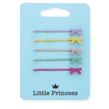 Little Princess Set 5 Horquillas Lacitos Multicolor