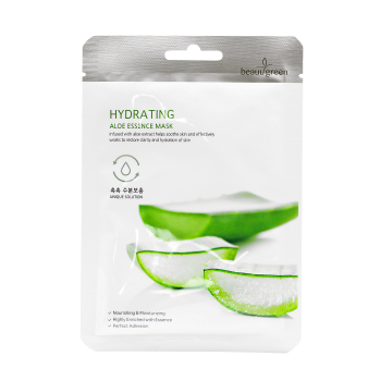 Maschera per il viso all'aloe