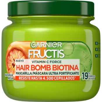 Máscara capilar Fructis Vitamin C Force Hair Bomb Biotina