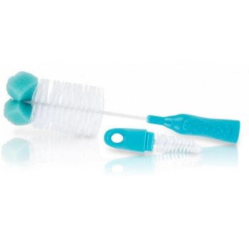 Cepillo Biberones y Tetinas con punta de esponja