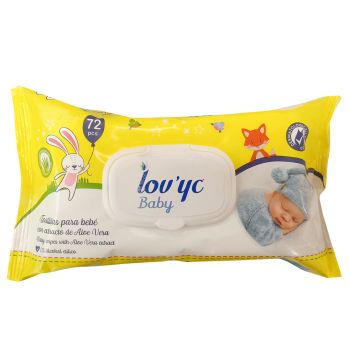 Imagen de Toallitas con Aloe Vera