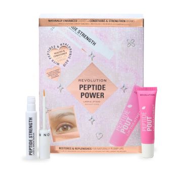 Set Peptide Power Sérum de Pestañas y Cejas + Tratamiento de labios