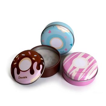 Bálsamo labial Girl Power Donuts Caixa metálica