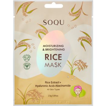 Moisturizing & Brightenning Rice Mascarilla