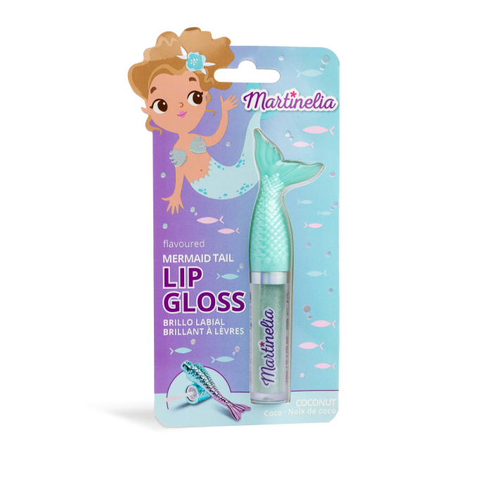 Brillo de Labios Cola de Sirena con Sabor
