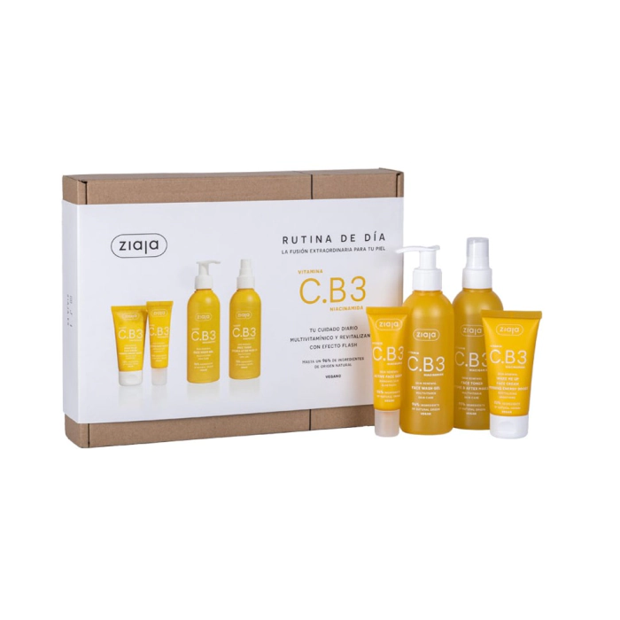 Ziaja Vitamina C.B3 Niacinamida Set de Rutina Facial de Día