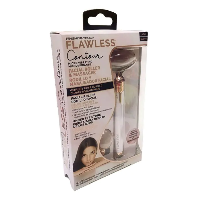 Flawless Contour Masajeador Facial Flawless Finishing Touch Flawless  Contour Vibrating Facial Roller And