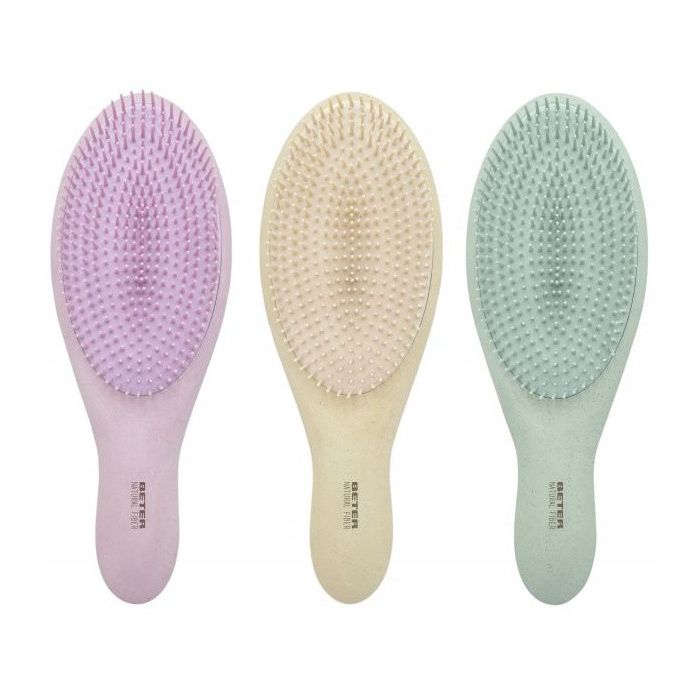 Natural Fiber Cepillo Desenredante