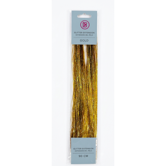 Extensiones de Cabello Purpurina Glitter 90cm