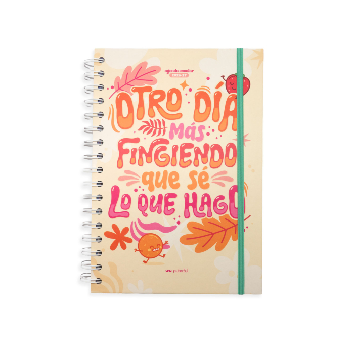 Agenda Escolar 2026-2027 Otro Dia Mas Fingiendo Agenda Escolar 2026-2027 Otro Dia Mas Fingiendo