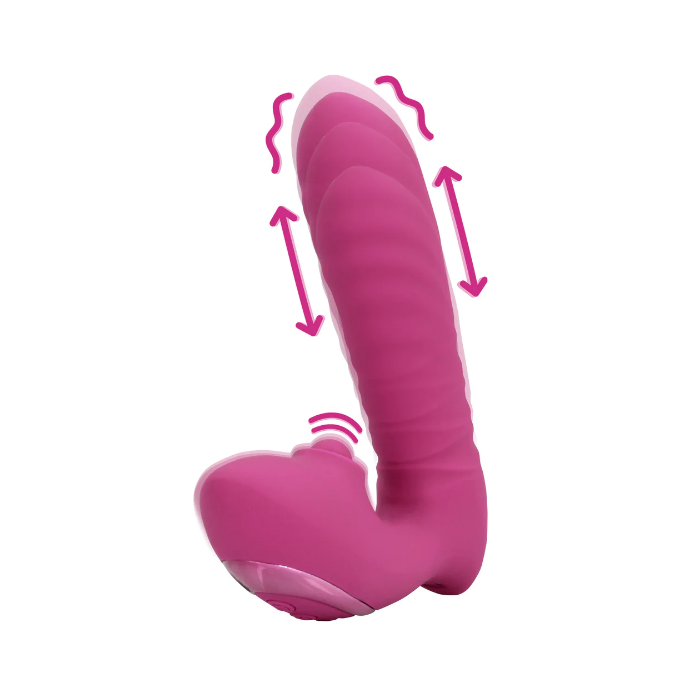 Thrusting and Tapping Vibrador