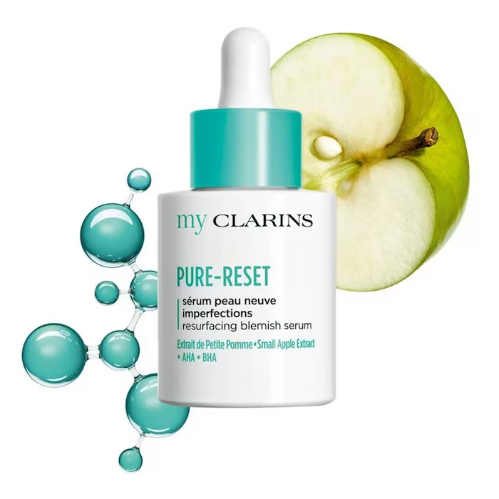 Sérum Clarins Pure-Reset 30 Ml - Neuf - Action Sur Les Imperfections - Fabriqué En France