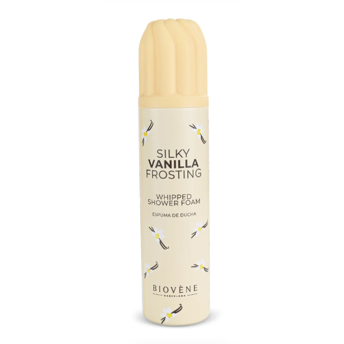 Silky Vanilla Frosting Whipped Shower Foam