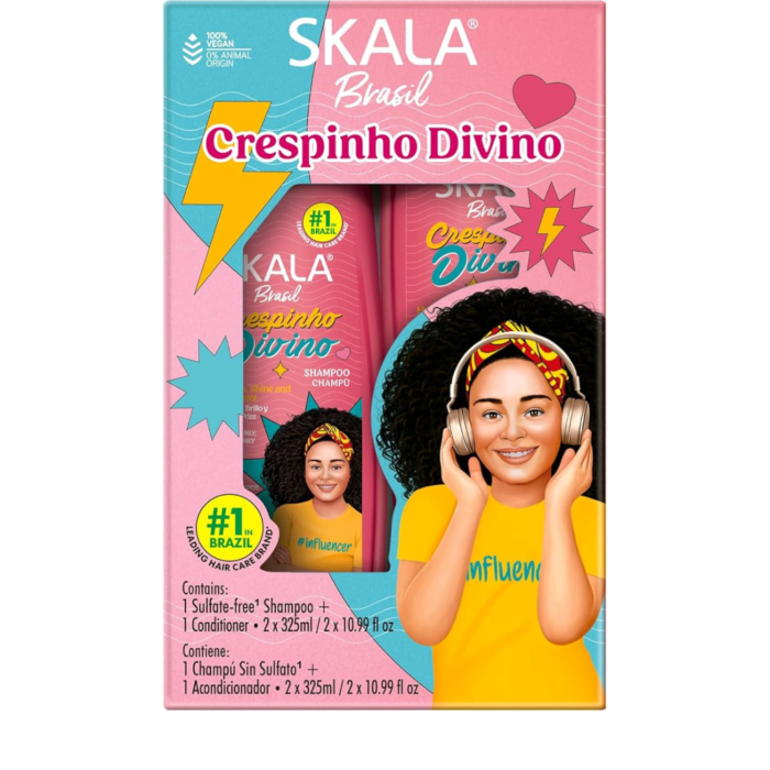 Kit Crespinho Divino Champú y Acondicionador Kids Kit Crespinho Divino Champú y Acondicionador Kids
