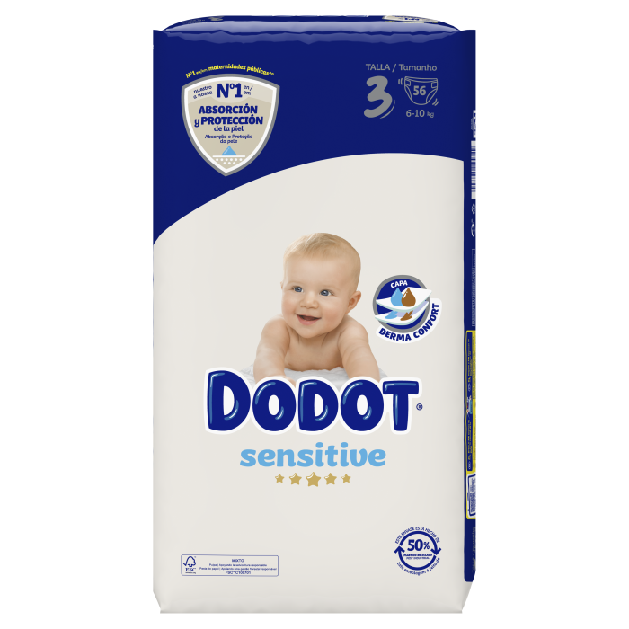 Pañales Sensitive Talla 3 Pañales Sensitive Talla 3