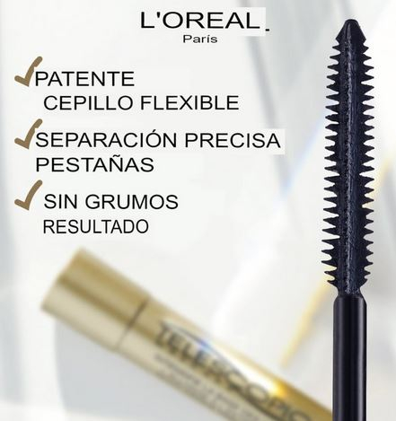 Máscara de pestañas False Lash Telescopic Gold · detalle 3