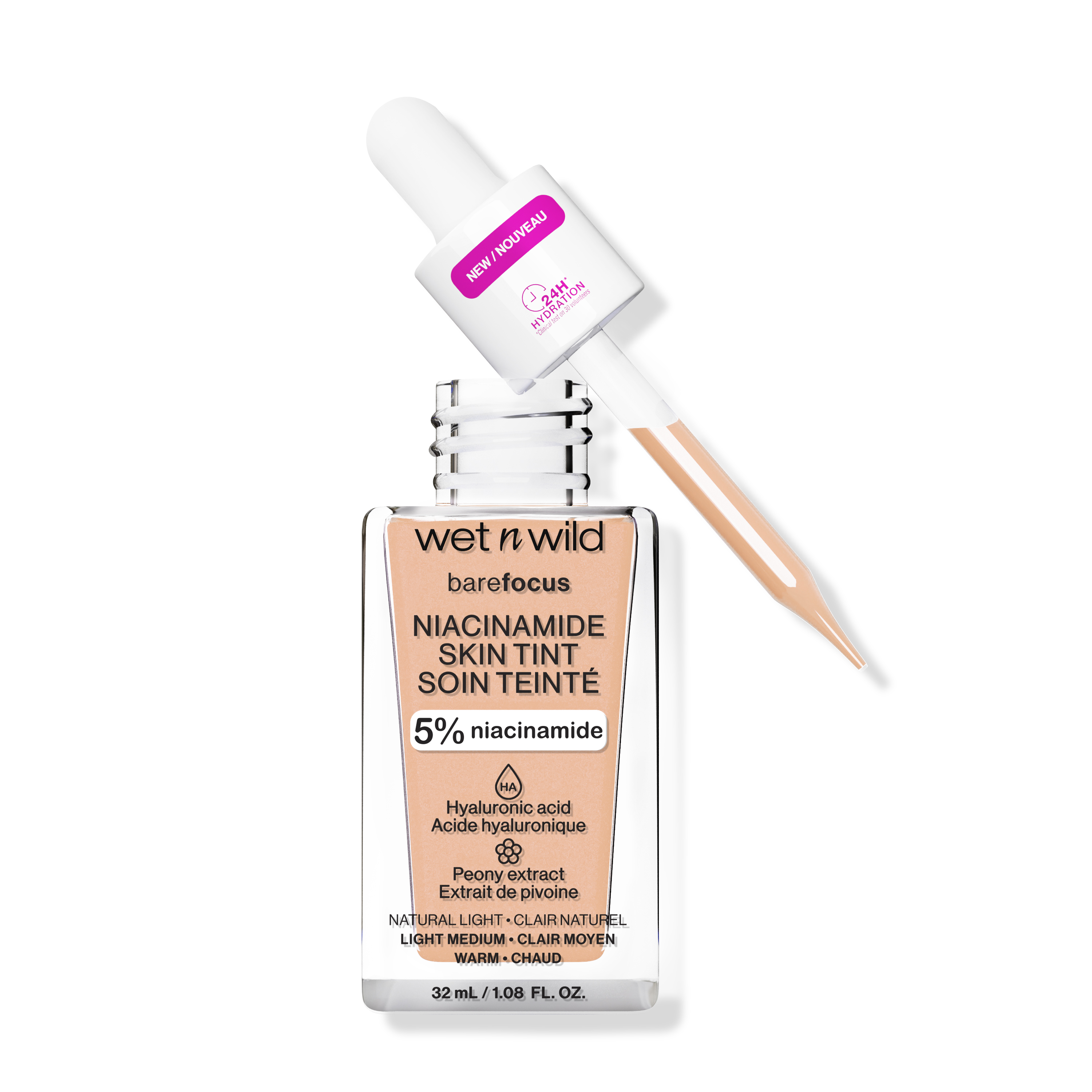 Base de Maquillaje Bare Focus Niacinamide Skin Tint · detalle 1