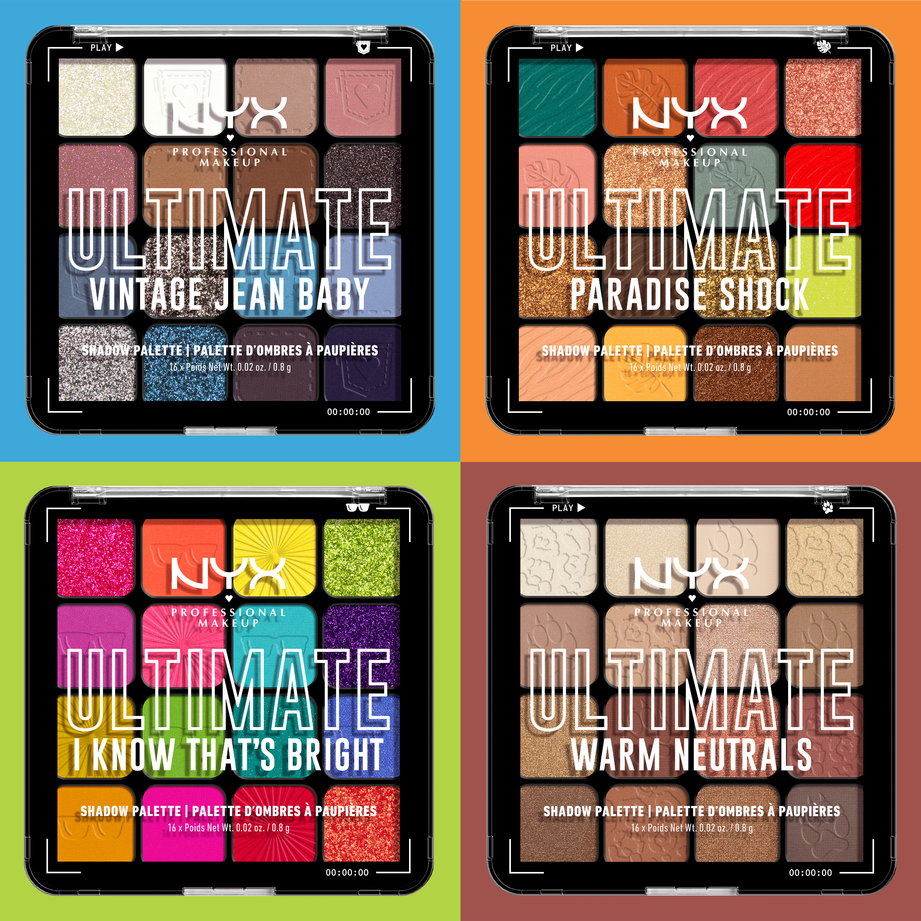 Ultimate Shadow Palette Paletas de sombras · detalle 2