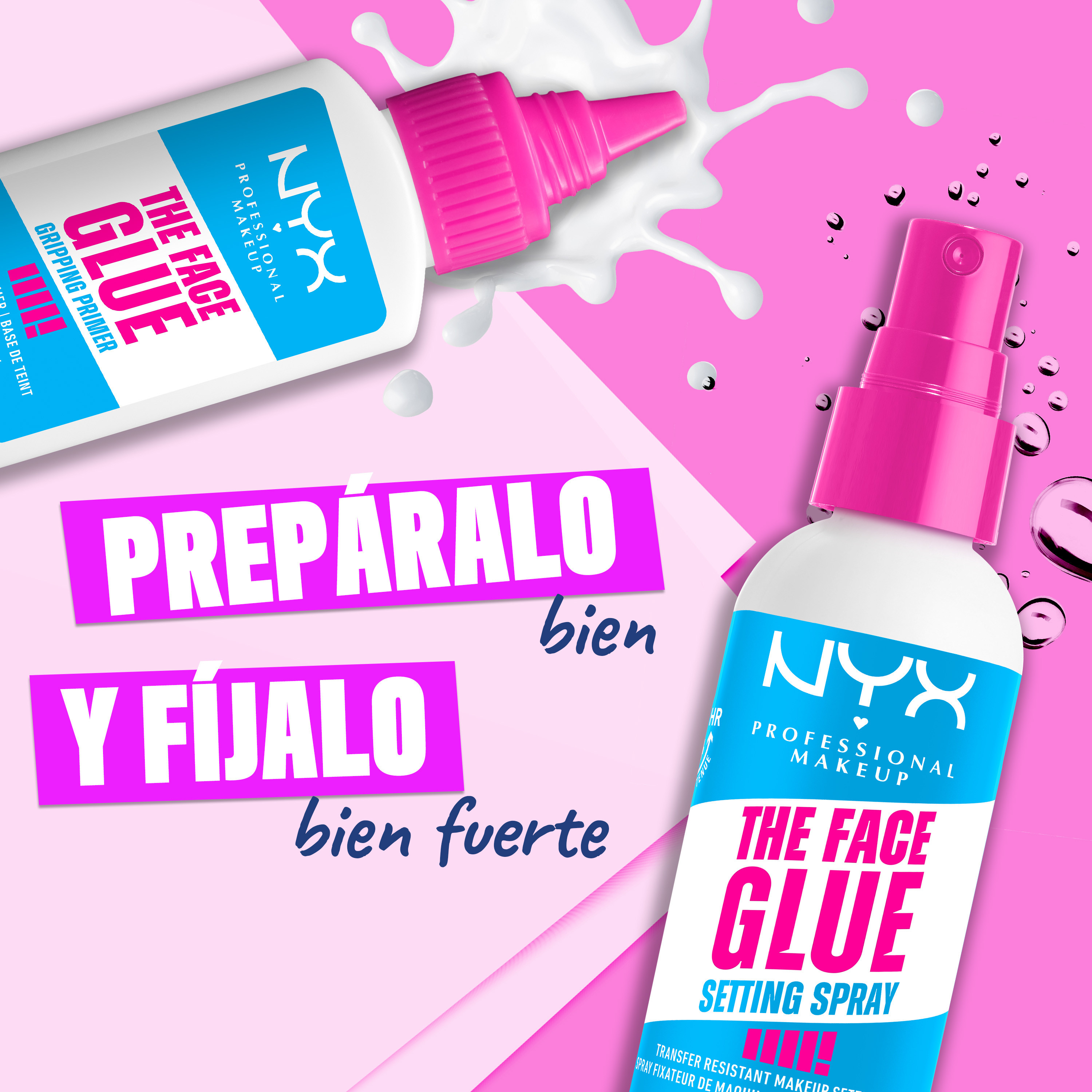 The Face Glue Setting Spray Fijador de Maquillaje · detalle 3