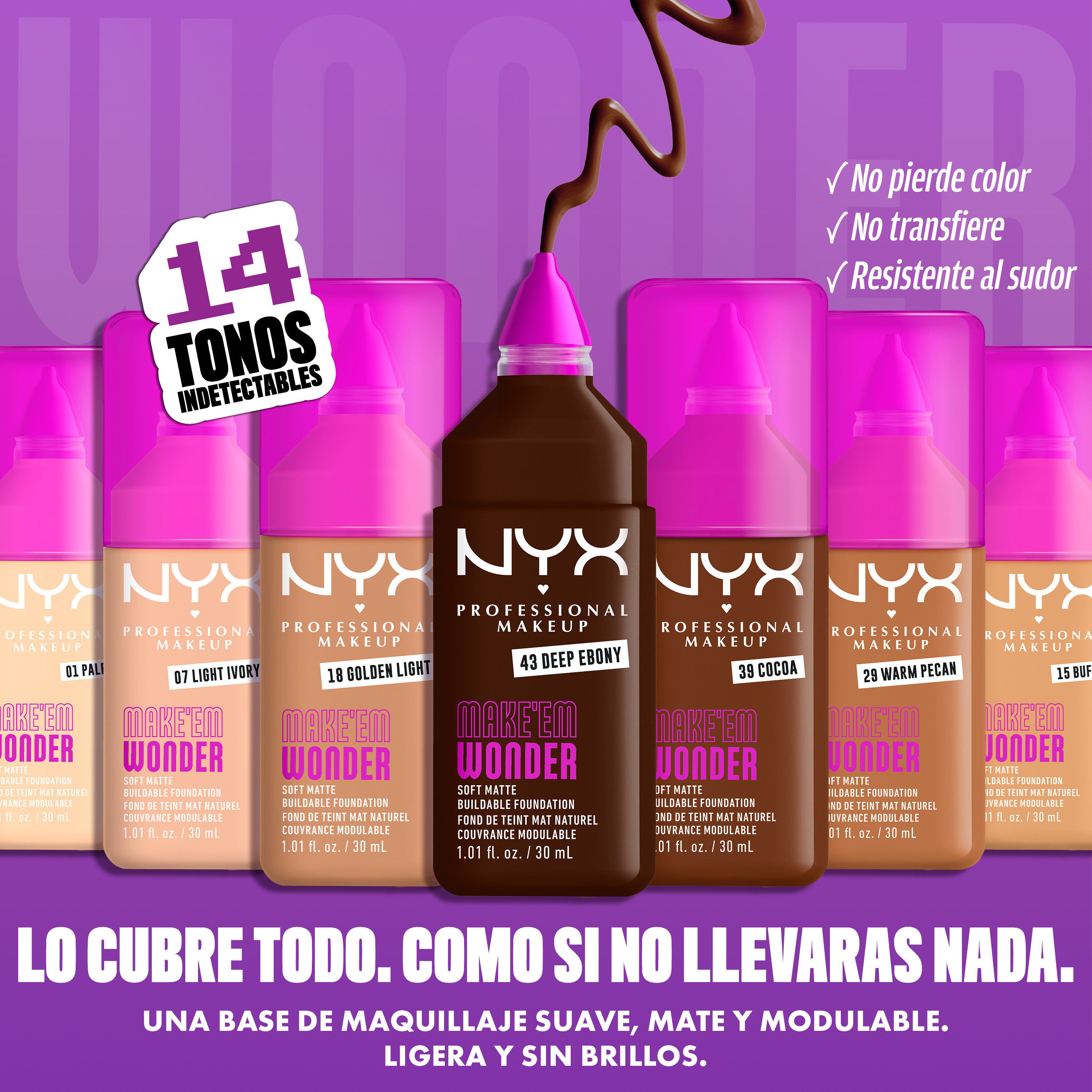 Make ’Em Wonder Base de Maquillaje · detalle 3
