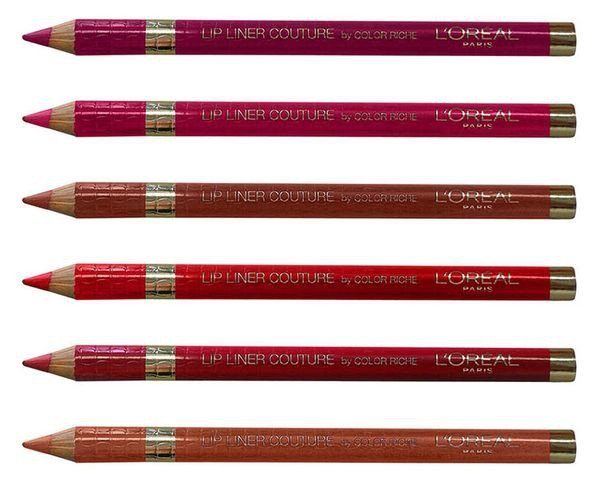 L'Oréal París Color Riche Lipliner Couture Lápiz Delineador de Labios