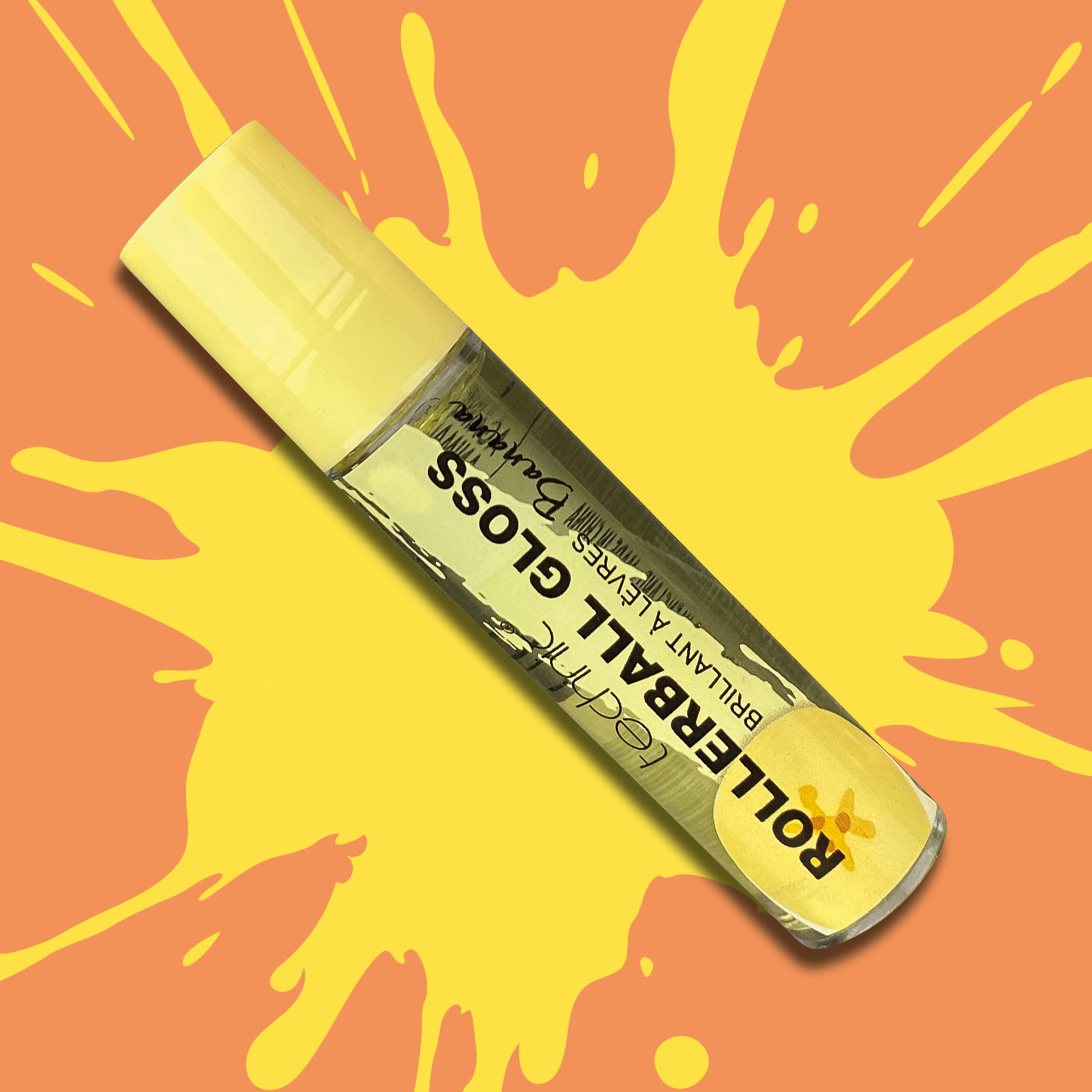 Brillo de Labios Rollerball Banana · detalle 1