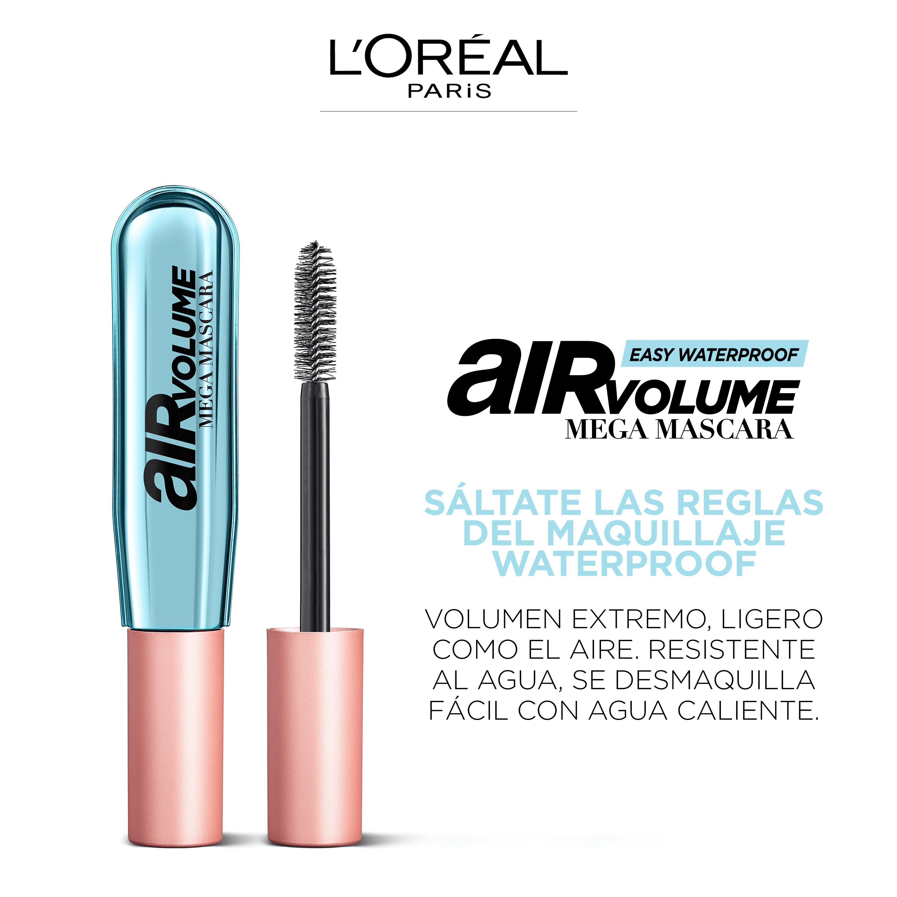 Air Volume Mega Máscara de Pestañas Waterproof · detalle 1