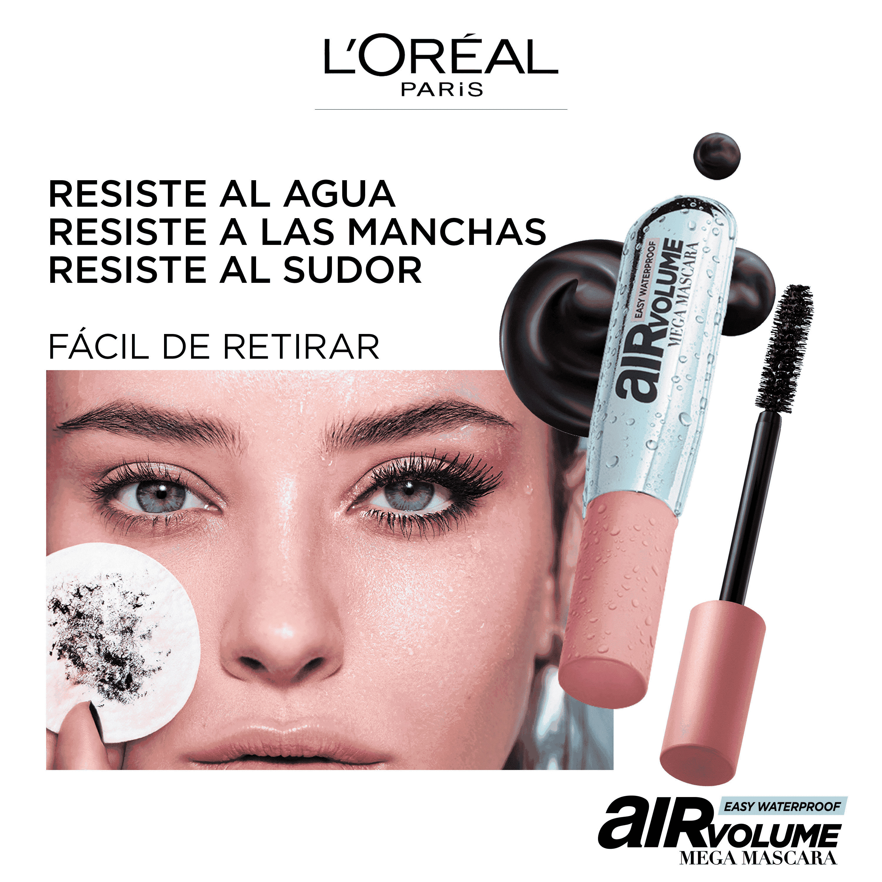 Air Volume Mega Máscara de Pestañas Waterproof · detalle 3